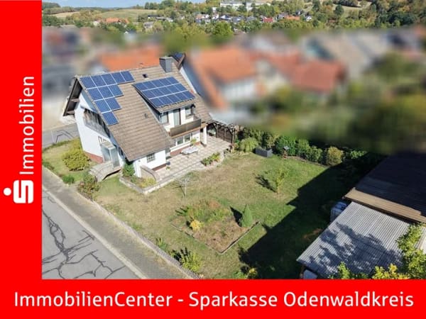 Immobilie in Reichelsheim (Odenwald) - 1-2 Familienhaus in ruhiger Lage von 64385 Reichelsheim - Viel Platz für große und kleine Familien - Bild 0
