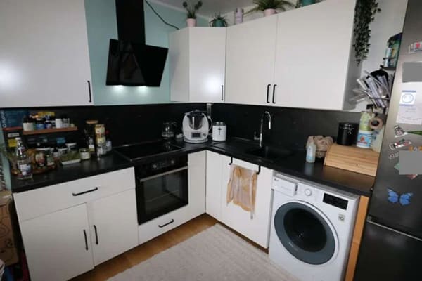 Immobilie in Kaarst - + Kaarst + 1-Zimmerwohnung + ca. 58 m² Wohnfläche + Balkon + 5. OG + Aufzug + TG-Stellplatz + - Bild 2