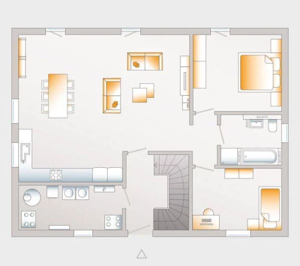 Immobilie in Egeln - Individuelles Zweifamilienhaus in Egeln - Flexibles Ausbauhaus mit gehobener Ausstattung und KfW55-Standard - Bild 2