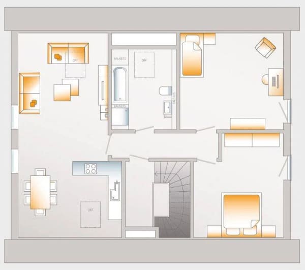 Immobilie in Egeln - Individuelles Zweifamilienhaus in Egeln - Flexibles Ausbauhaus mit gehobener Ausstattung und KfW55-Standard - Bild 3