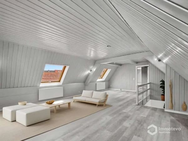 Immobilie in Freinsheim - Exklusiver Erstbezug: Stilvolle Maisonettewohnung mit Hauscharakter & überdachtem PKW - Stellplatz! - Bild 1