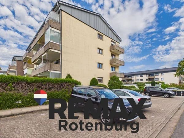 Immobilie in Rotenburg - Wohnen mit Ausblick - 3 Zimmer, zwei Balkone und zwei Stellplätze - Bild 0