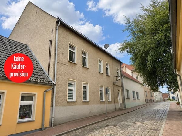 Immobilie in Penkun - HORN IMMOBILIEN ++ Wohn- und Geschäftshaus im Zentrum von Penkun - Bild 0