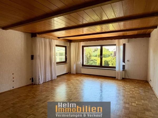 Immobilie in Groß-Umstadt - Großzügiges Einfamilienhaus mit Wintergarten, Kaminzimmer und Garten in ruhiger Lage - Bild 1