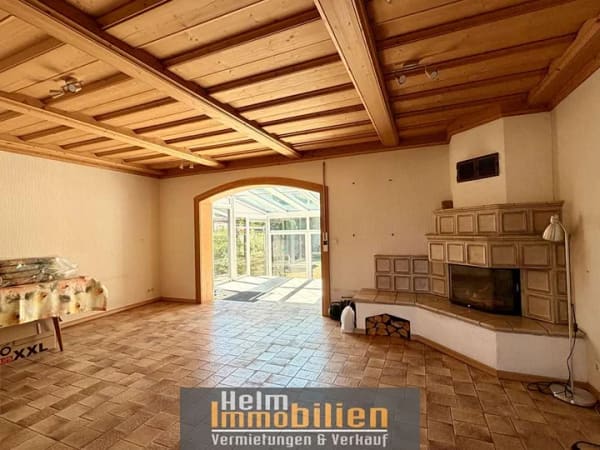 Immobilie in Groß-Umstadt - Großzügiges Einfamilienhaus mit Wintergarten, Kaminzimmer und Garten in ruhiger Lage - Bild 2