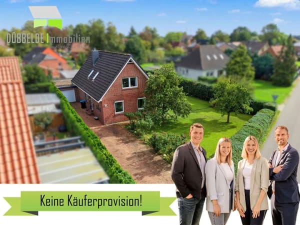 Immobilie in Detern - Gemütliches Zuhause in zentraler Lage von Detern mit Wintergarten und Garage - Bild 0