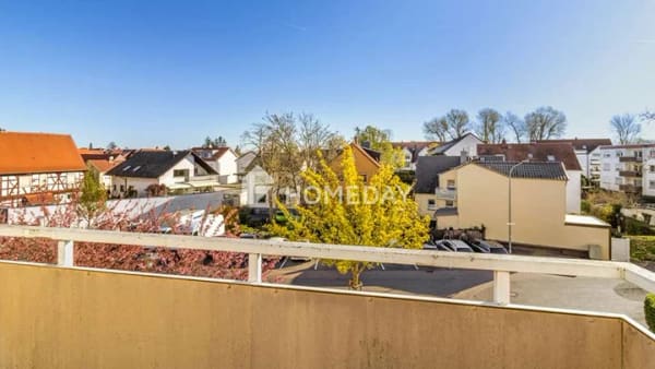 Immobilie in Mörfelden-Walldorf - Gepflegte 1-Zimmer-Wohnung mit Balkon in Mörfelden-Walldorf - Bild 1