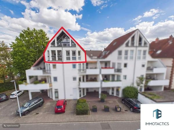 Immobilie in Oppenheim - 4 Zimmer Maisonettewohnung mit Weitblick über Oppenheim, zwei Loggien und Garage - Bild 0