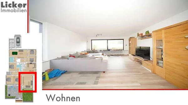 Immobilie in Winnenden - * Terrassen-Haus in Aussichtslage mit 236m² Gesamtfläche auf einer Ebene! - Bild 1