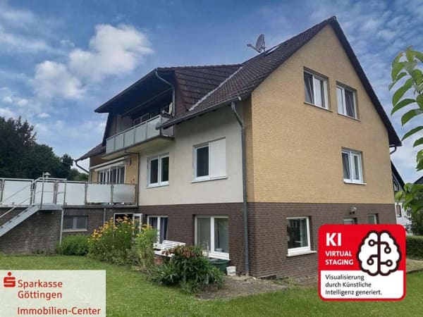 Immobilie in Friedland - Großes Zweifamilienhaus mit zus. Einliegerwohnung - Bild 0