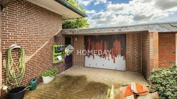 Immobilie in Visbek - Barrierefreier Bungalow mit Kamin, Garage, Garten und Ausbaureserve in Visbek - Bild 3