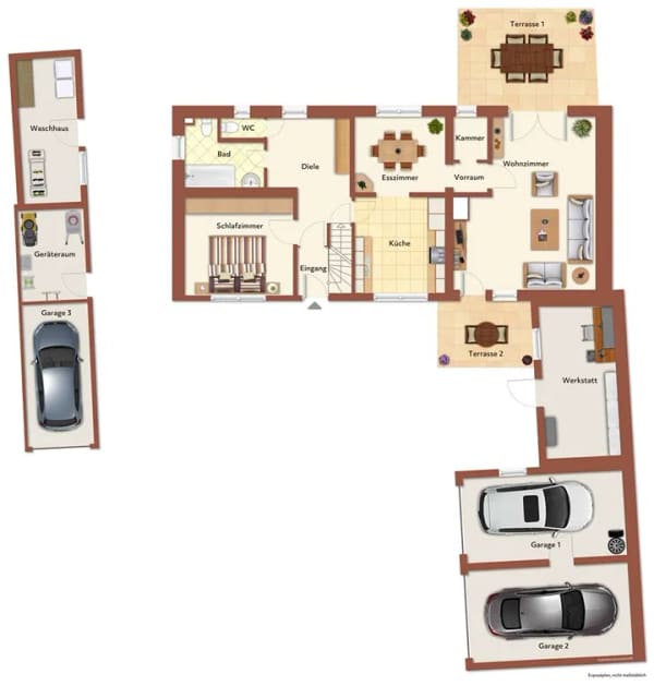 Immobilie in Heroldsberg - Siedlerhaus mit großem Grundstück und Nebengebäude...Wohnhaus in Heroldsberg in zentraler Ortslage - Bild 2