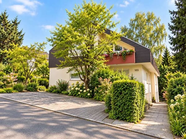 Immobilie in Tübingen - Provisionsfrei  und bezugsfertig - Hübsches Apartment mit Terrasse und Garten - Bild 0