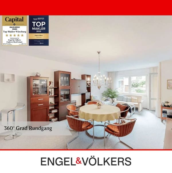 Immobilie in Gerbrunn - Solide Kapitalanlage mit Loggia und Duplex-Stellplatz - Bild 0