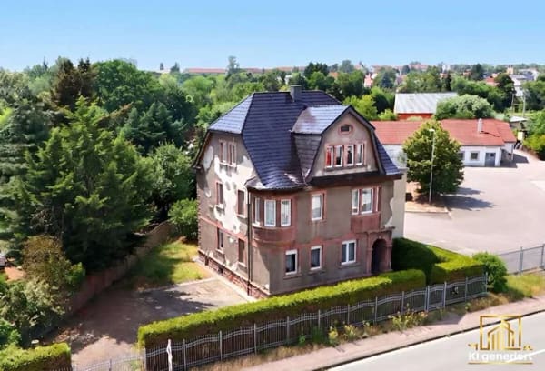 Immobilie in Raguhn-Jeßnitz - Wohnen. Leben. Möglichkeiten.
Zweifamilienhaus für individuelle 
Nutzungskonzepte in Jeßnitz - Bild 1