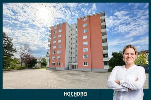 Immobilie in Ingelheim am Rhein - Nähe Boehringer: Bezugsfreie 3-Zimmer Eigentumswohnung mit Balkon zum Kauf in Ingelheim-West - Bild 0