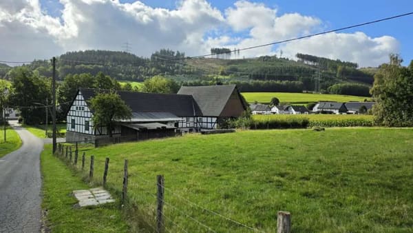 Immobilie in Eslohe - Historisches Bauernhaus mit Stall und weitläufigem Grundstück in Obersalwey - Bild 1