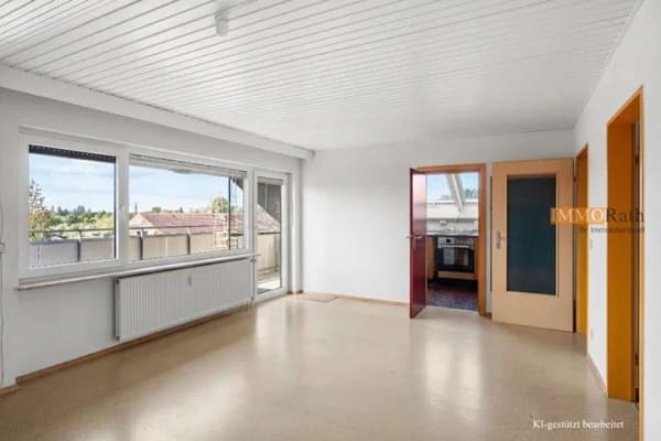 Immobilie in March - IMMORath.de - 4-Zimmerwohnung im Dachgeschoss mit Balkon in Hugstetten - Bild 1