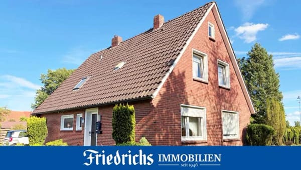 Immobilie in Bad Zwischenahn - Attraktives Einfamilienhaus auf großzügigem Grundstück mit weitem Ausblick in Bad Zwischenahn-Ekern - Bild 0