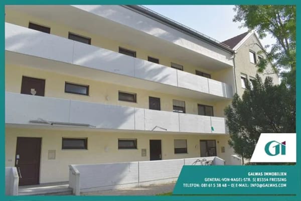 Immobilie in Freising - GI* 2-Zi.-Whg. nahe Zentrum von Freising - Bild 0