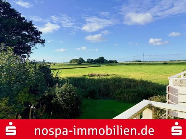 Immobilie in Garding - Weitblick inklusive - gemütliche 2-Zimmer-Wohnung in Garding - Bild 0