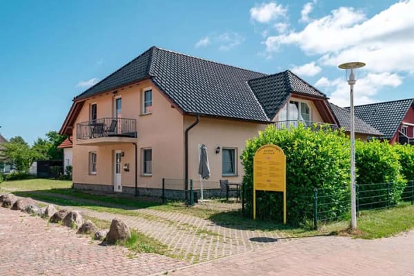Immobilie in Baabe - Geräumige 2-Zimmer-Wohnung mit Balkon in Baabe auf der Insel Rügen - Bild 1