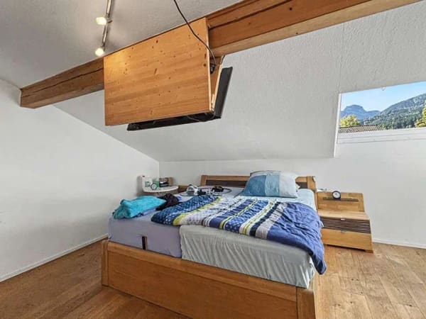 Immobilie in Bad Feilnbach - Wohnfühlambiente mit Bergblick – Charmante 2-Zimmer-Dachgeschoss-Wohnung in Bad Feilnbach - Bild 4