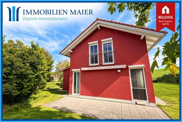 Immobilie in Dietersburg - DIPL.-Immowirt MAIER !! bezahlbares Haus mit TOP-Ausstattung - Sichtdachstuhl - Pelletheizung !! - Bild 0