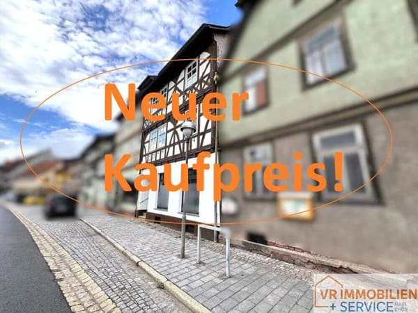 Immobilie in Wasungen - Wohnen, Arbeiten, Verdienen: Vielseitiges Haus in 98634 Wasungen! - Bild 0