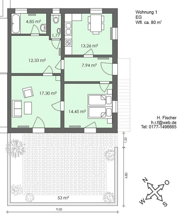 Immobilie in Monheim - Wohnhaus mit 2 Wohnungen in 86653 Monheim - Bild 2
