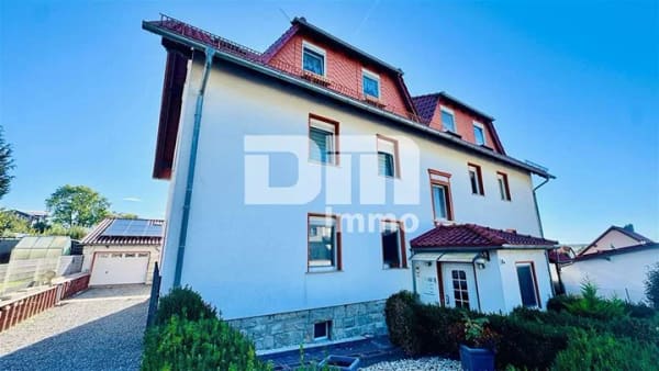 Immobilie in Dingelstädt - Vollvermietetes Dreifamilienhaus nach WEG geteilt mit Nebegebäude in Traumlage - Bild 0