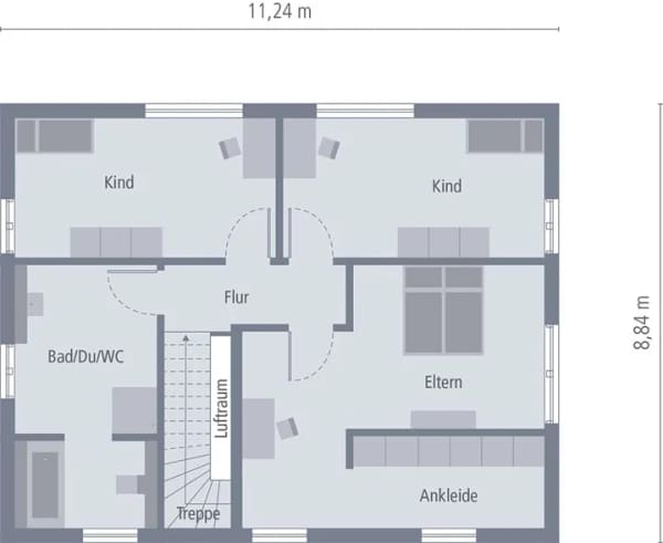 Immobilie in Wiesent - EINFAMILIENHAUS MIT VERSETZTEM PULTDACH - Bild 2