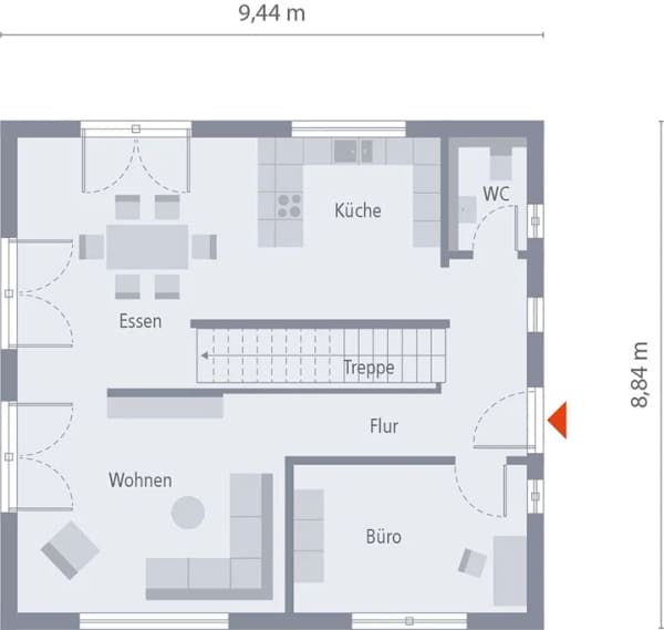 Immobilie in Beratzhausen - Kompromisslose Funktionalität im modernen Ambiente - Bild 1