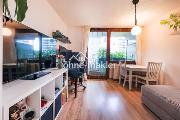 Immobilie in Konstanz - Provisionsfreie 2-Zimmer-Wohnung mit Balkon & Garage in Konstanz - Bild 0