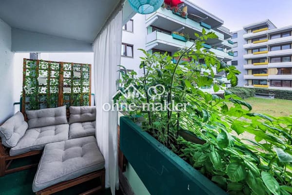 Immobilie in Konstanz - Provisionsfreie 2-Zimmer-Wohnung mit Balkon & Garage in Konstanz - Bild 2