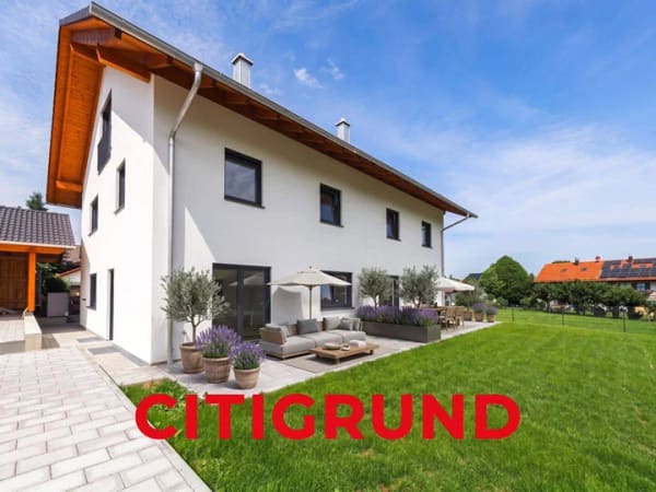 Immobilie in Benediktbeuern - Benediktbeuern - Modern. Großzügig. Alpenländisch. - Doppelhaushälfte mit Sonnengarten! - Bild 0