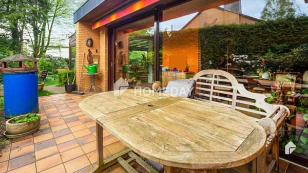 Immobilie in Tangstedt - Fast wie DHH: Schicke Maisonette mit SW-Terrasse, Wintergarten, 2 Bädern und Garten | Ruhige Lage - Bild 1