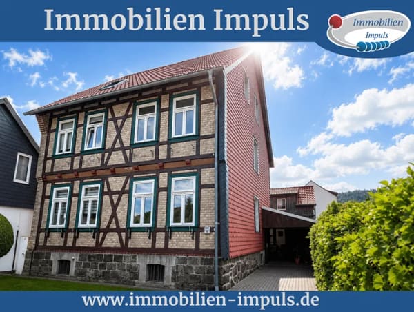 Immobilie in Wernigerode - Für die große Familie und Mutti oder: oben wohnen, unten Büro - im beliebten OT Hasserode - Bild 0