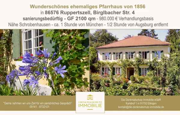 Immobilie in Schiltberg - ehem. Pfarrhaus - Bild 0