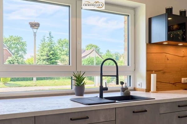 Immobilie in Ziesendorf - Ihr neues Familienglück: Neubau-Bungalow mit viel Platz, Traumgarten & Photovoltaik - Bild 3