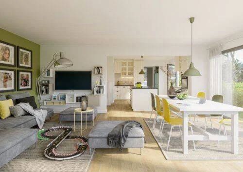 Immobilie in Seestermühe - LivingHaus Doppelhaus - Individuell gestaltetes Fertighaus in Pinneberg - Bild 2