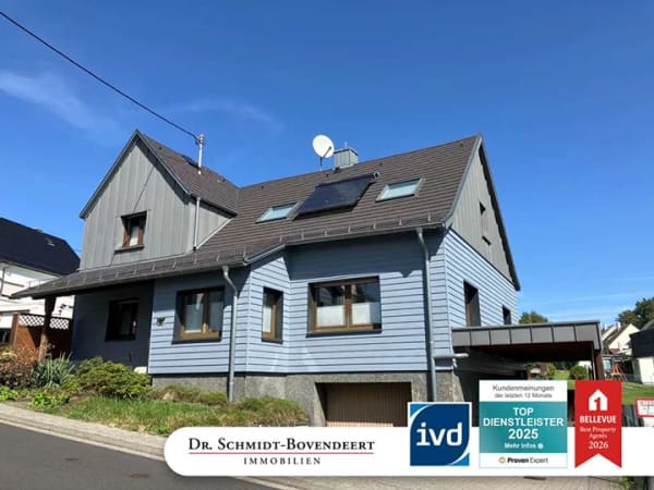 Immobilie in Bad Marienberg (Westerwald) - Bad Marienberg: Komplett modernisiertes Einfamilienhaus mit 1.144m² Grundstück in gefragter Lage! - Bild 0