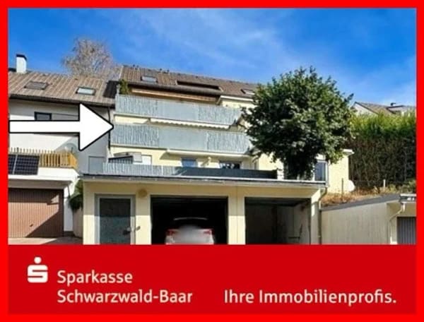 Immobilie in Furtwangen im Schwarzwald - 4-Zimmer-Wohnung mit großzügiger Terrasse und Garage - Bild 0