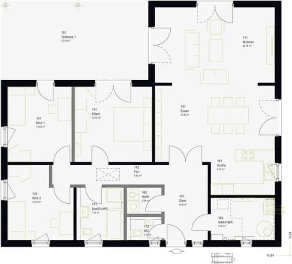 Immobilie in Prackenbach - Extra großer Bungalow mit ausreichend Platz für alle! - Bild 3