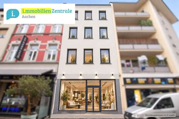 Immobilie in Eschweiler - Wohnen, Arbeiten, Investieren – Vielseitiges Wohn- und Geschäftshaus im Herzen Eschweilers - Bild 1