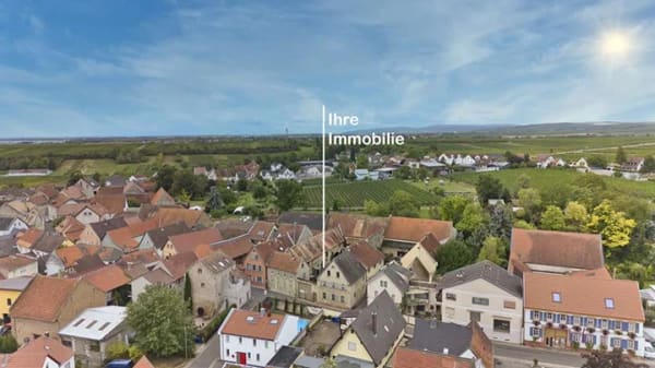 Immobilie in Flörsheim-Dalsheim - Historisches Hofanwesen mit 1.950 m² Grund und vielseitigen Nutzungsmöglichkeiten - Bild 0