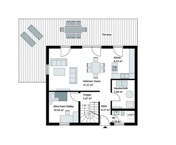 Immobilie in Balzheim - Individuell geplantes Einfamilienhaus in Balzheim - Bild 2