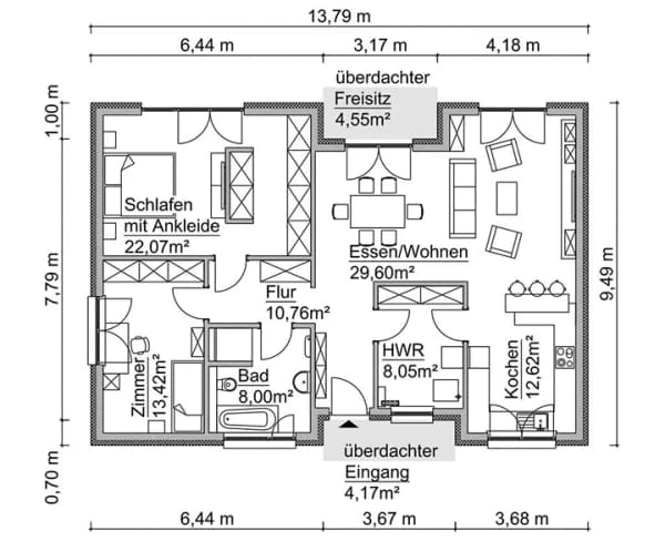 Immobilie in Steinebach/Sieg - Zentral und dennoch ruhig gelegen. – Bungalow - NEUBAU - Bild 1