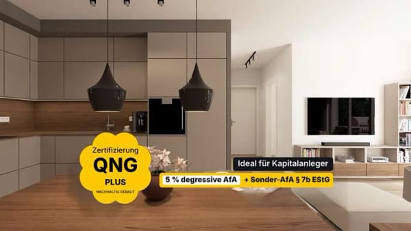 Immobilie in Klingenberg am Main - Attraktive Kapitalanlage: 2-Zimmer-Neubauwohnung mit privatem Gartenbereich - Bild 0