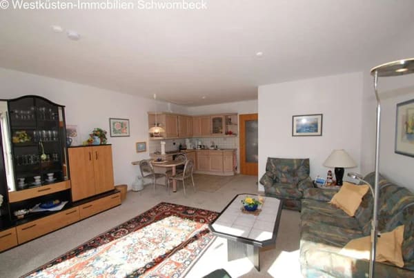Immobilie in Friedrichskoog - Moderne Ferienwohnung in Strandnähe - Großzügiger Balkon mit Fernblick! - Bild 1